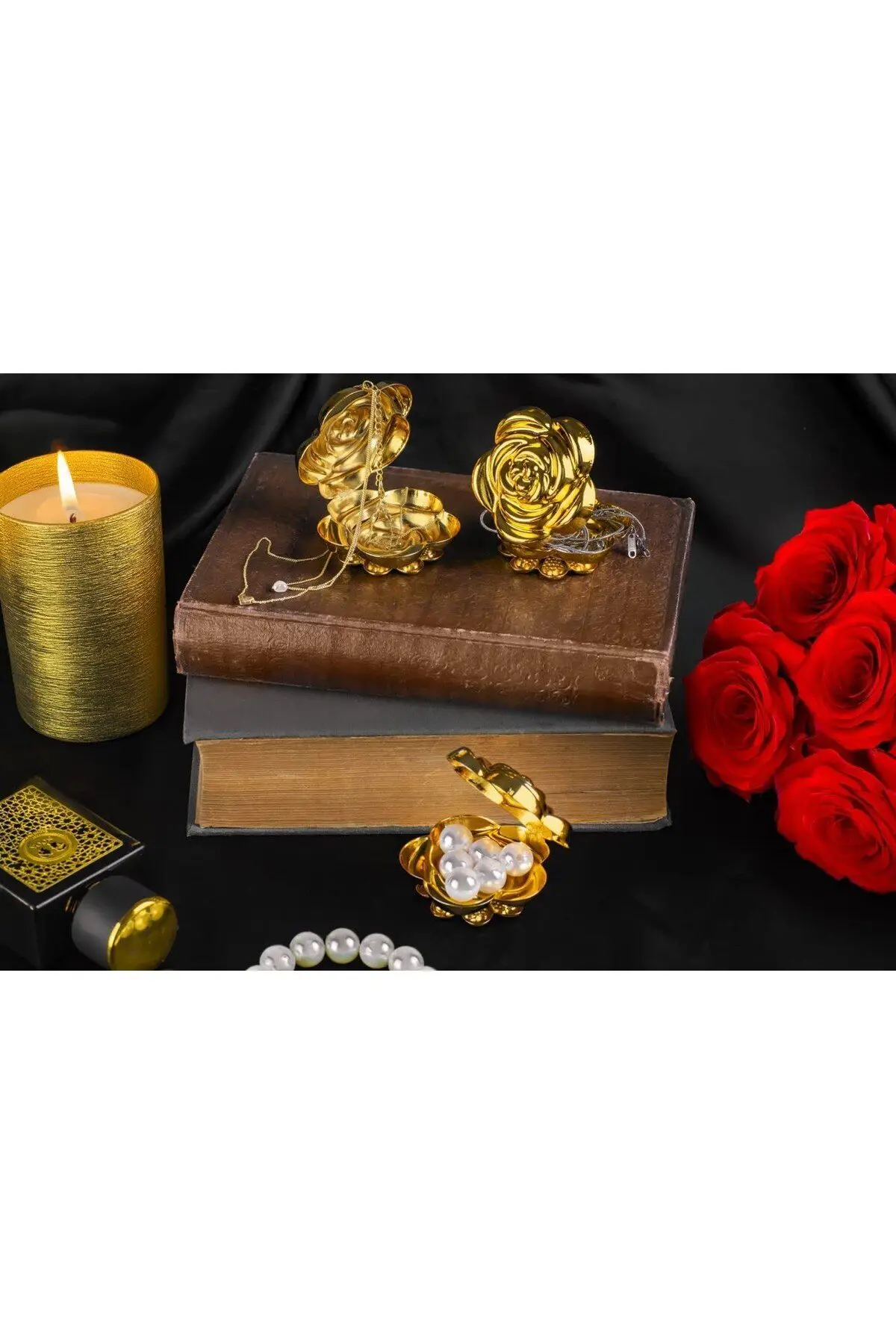 6lı Mini Gold Metal Gül Kapaklı Kahve Yanı Model Şekerlik Lokumluk Drajelik İkramlık 6lı Mini Gold Metal Gül Kapaklı Kahve Yanı Model Şekerlik Lokumluk Drajelik İkramlık