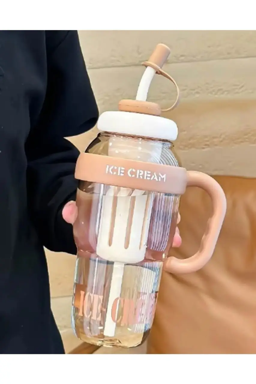 Ice Bottle Pipetli Matara 1300 ml – Sızdırmaz Lüks Suluk ve Detoks Şişesi Ice Bottle Pipetli Matara 1300 ml – Sızdırmaz Lüks Suluk ve Detoks Şişesi