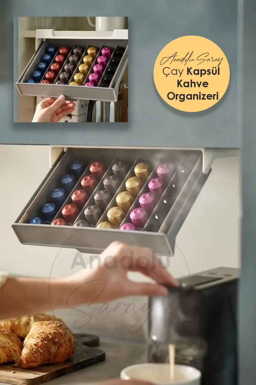 Kahve Kapsül Kutusu Düzenleyici Organizer Kapsül Kahve ve Çay Standı Kapsül Düzenleyici Kahve Kapsül Kutusu Düzenleyici Organizer Kapsül Kahve ve Çay Standı Kapsül Düzenleyici