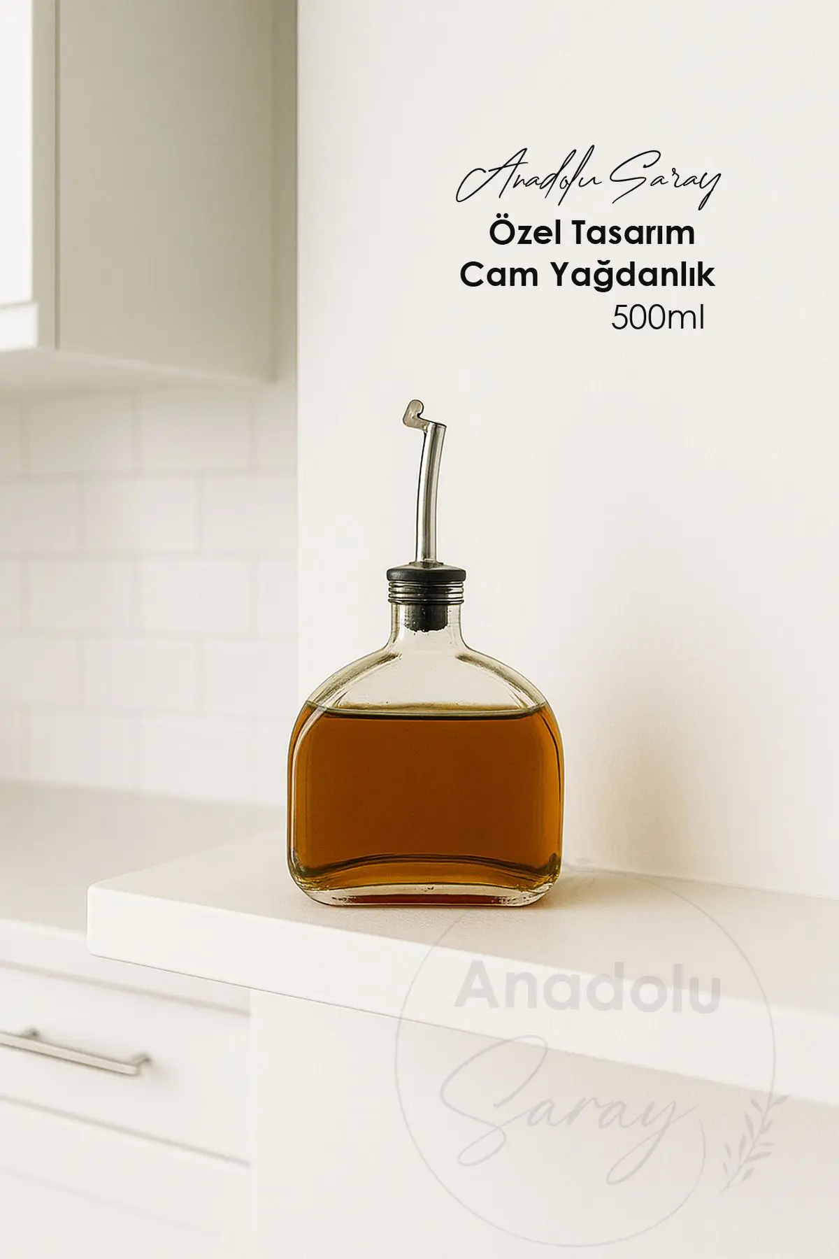 Özel Tasarım Cam Yağdanlık Yağlık Şişesi Sızdırmaz Cam Şişe Mutfak Yağlık Sirkelik Sosluk 500ml Özel Tasarım Cam Yağdanlık Yağlık Şişesi Sızdırmaz Cam Şişe Mutfak Yağlık Sirkelik Sosluk 500ml