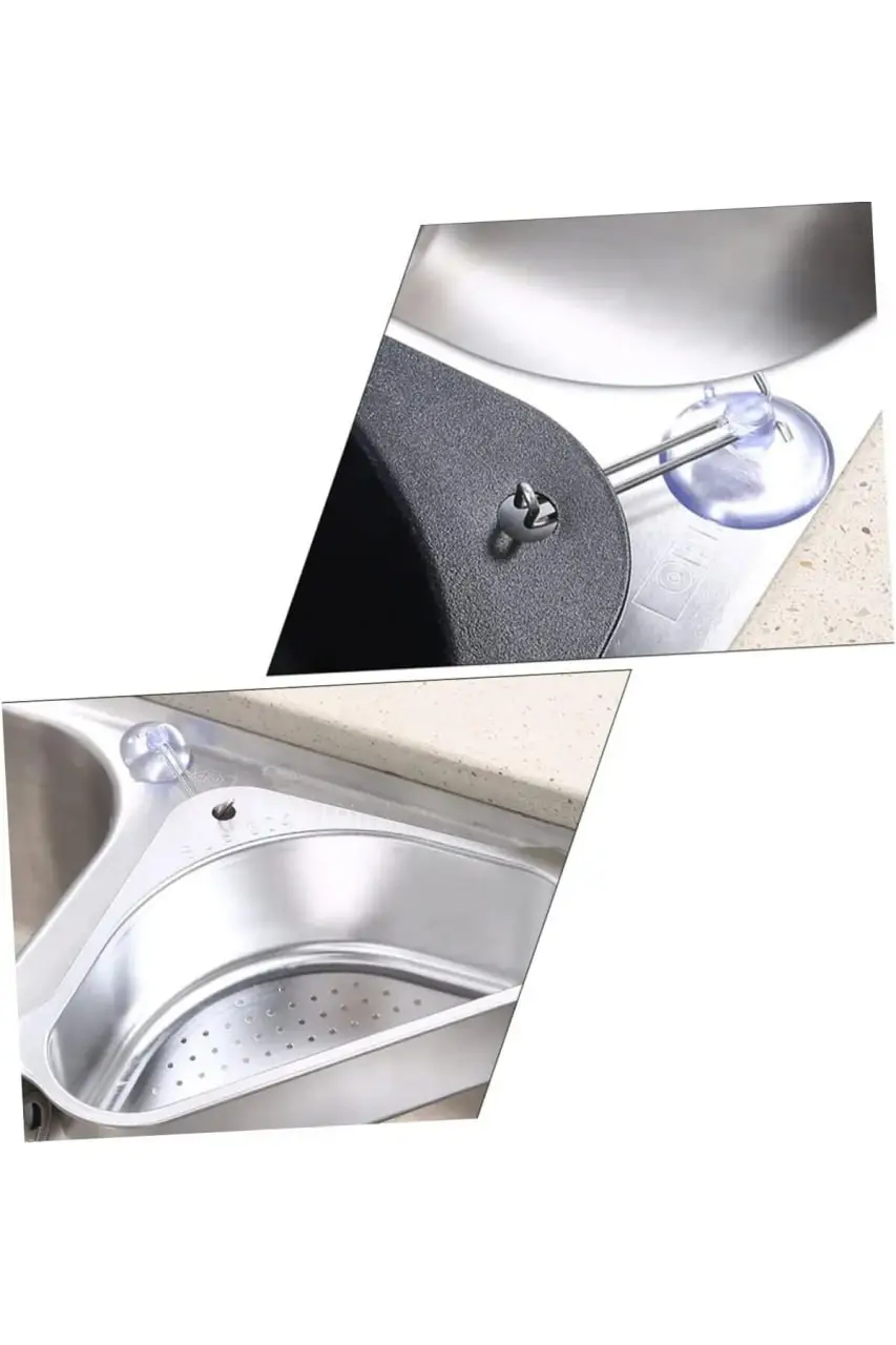 Paslanmaz Çelik Lavabo Köşe Süzgeci Lavabo Organizeri Sebze Meyve Süzgeç Sepeti Lavabo Sepeti Paslanmaz Çelik Lavabo Köşe Süzgeci Lavabo Organizeri Sebze Meyve Süzgeç Sepeti Lavabo Sepeti