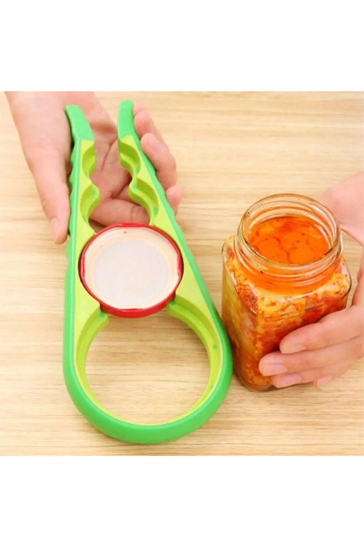 Pratik Kavanoz Kapağı Açacak / Şişe Kapak Açacağı (SİLİKON KAYDIRMAZ) Pratik Kavanoz Kapağı Açacak / Şişe Kapak Açacağı (SİLİKON KAYDIRMAZ)