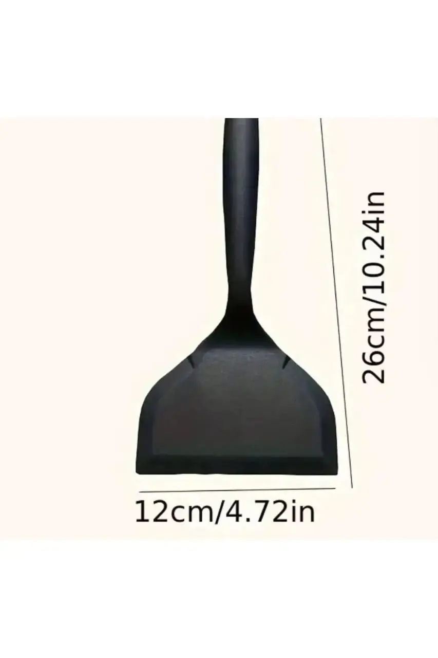 Ultra Sert Uçlu Ekstra Geniş Ağızlı Silikon Spatula Balık Börek Bazlama Servis Kaşığı Ultra Sert Uçlu Ekstra Geniş Ağızlı Silikon Spatula Balık Börek Bazlama Servis Kaşığı
